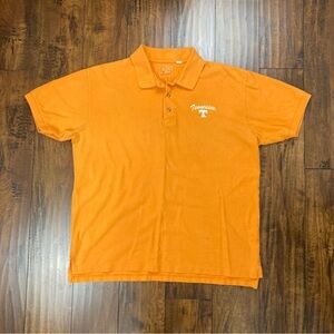 Vintage All Sport Tennessee Volunteers Vols Orange Polo Shirt Men’s Size XL.